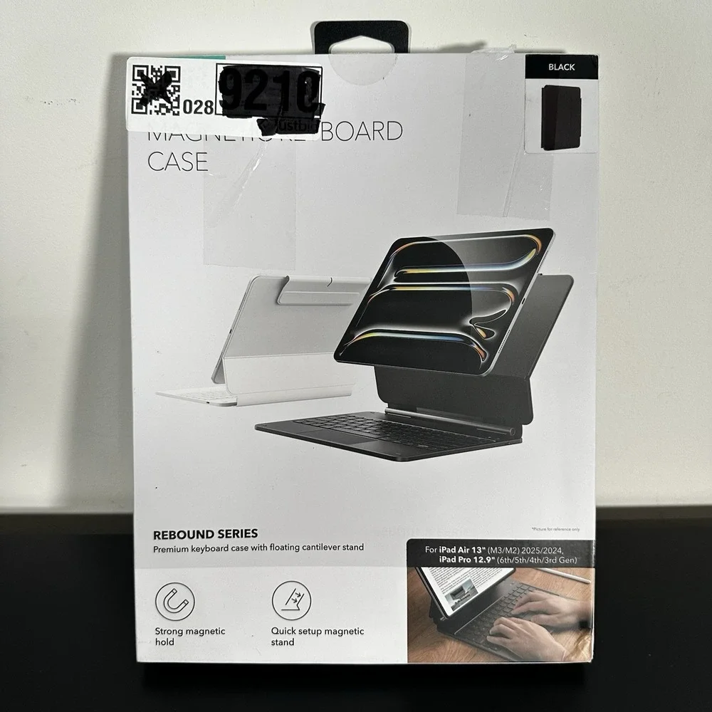 ESR Rebound Magnetic Keyboard iPad Pro 12.9 6th 5th 4th 3rd Gen Black